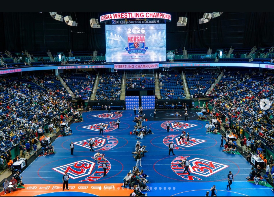 NCHSAA Wrestling Championship arena