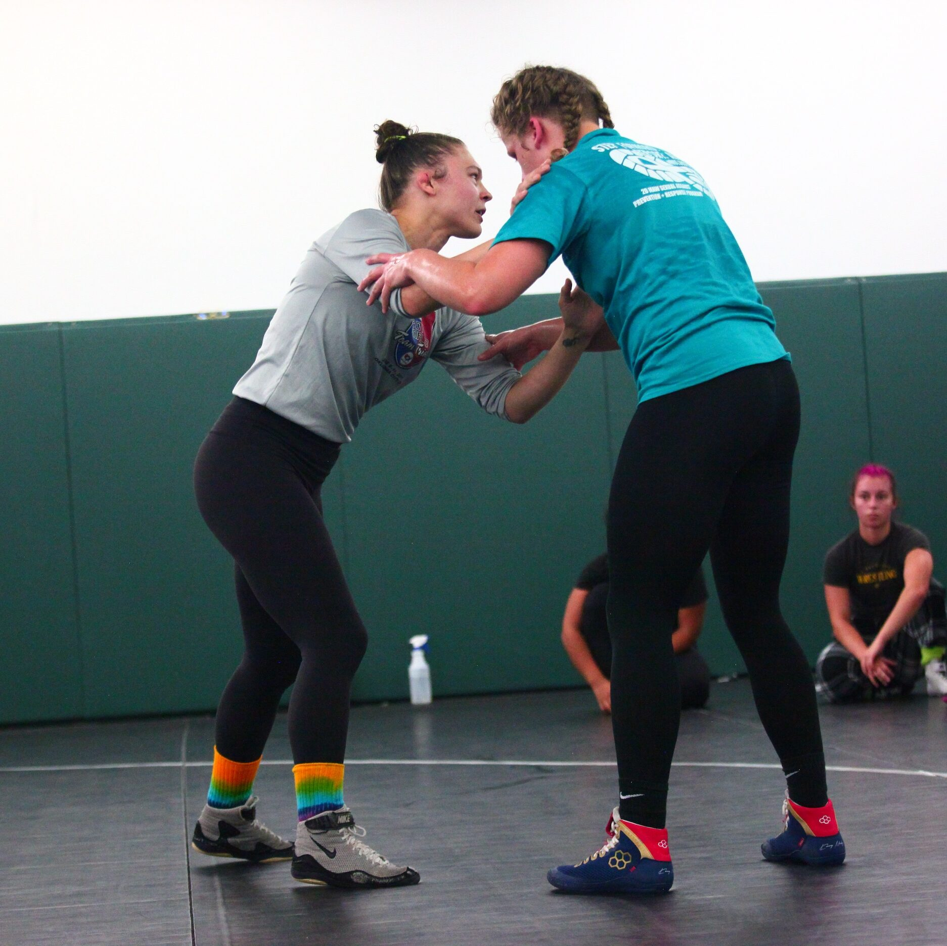 NC United Gold athletes training in freestyle technique